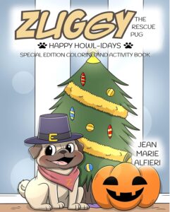 Book Cover: Zuggy the Rescue Pug - Happy Howl-idays