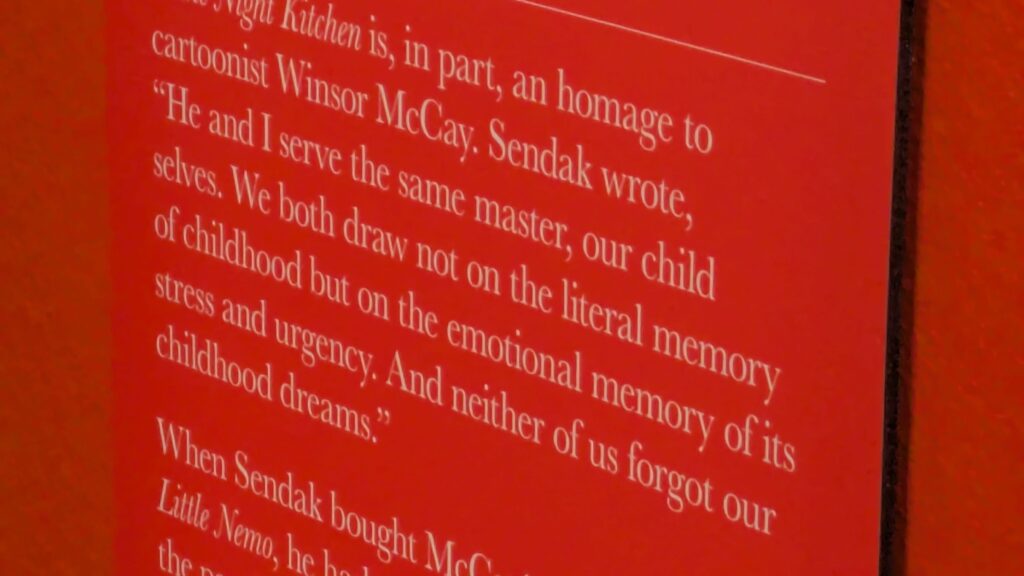 Maurice Sendak quote: We both draw non on the literal memory of childhood but on the emotional memory of its stress and urgency. And neither of us forgot our childhood dreams."